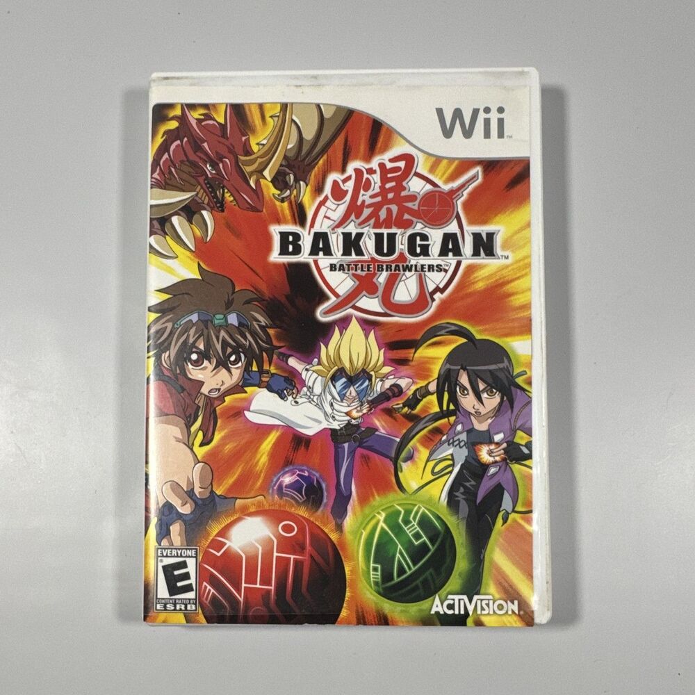 Activision Bakugan Battle Brawlers Nintendo Wii E NTSC-U/C 2009 Manual